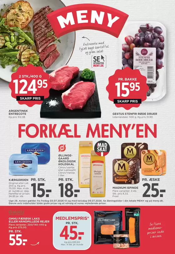 MENY katalog i Odense | MENY uge 2826 | 2026-07-03T00:00:00.000Z - 2026-07-09T00:00:00.000Z