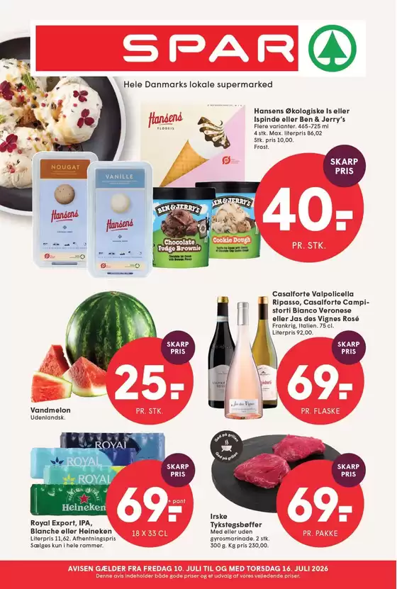 SPAR katalog i Aalborg | SPAR Tilbudsavis | 2026-07-10T00:00:00.000Z - 2026-07-16T00:00:00.000Z