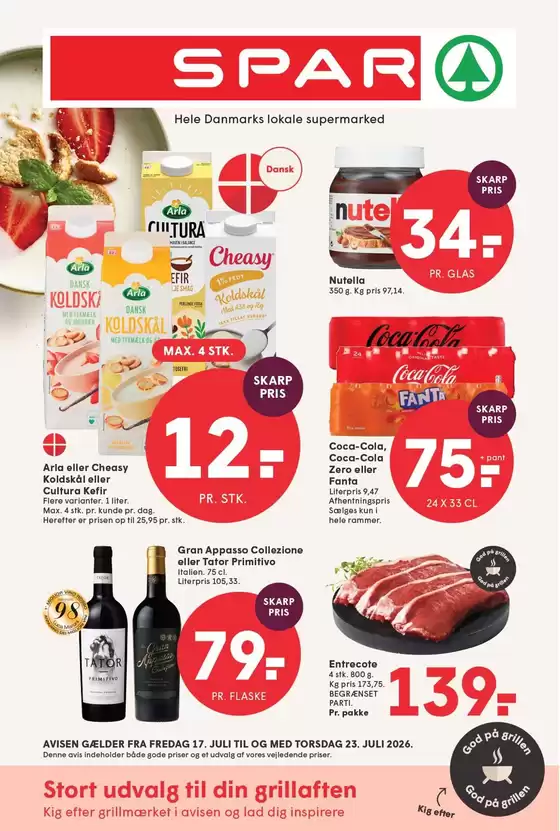 SPAR katalog i Kalundborg | SPAR Tilbudsavis | 2026-07-17T00:00:00.000Z - 2026-07-23T00:00:00.000Z