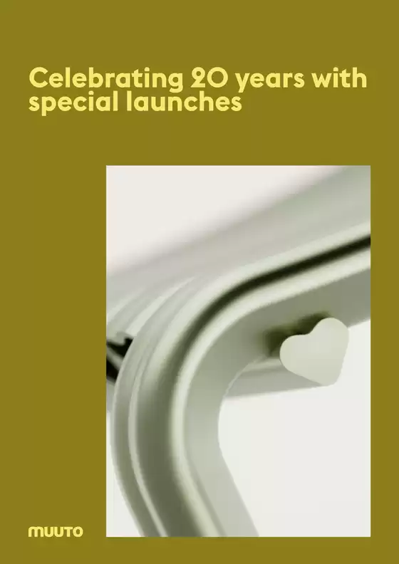 Muuto katalog i Hobro | Press Release - Celebrating 20 year during 3daysofdesign | 2026-07-22T00:00:00.000Z - 2026-08-05T00:00:00.000Z