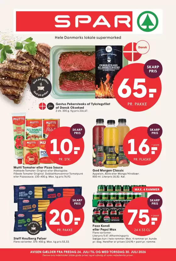 SPAR katalog i Middelfart | SPARnsteuge | 2026-07-24T00:00:00.000Z - 2026-07-30T00:00:00.000Z