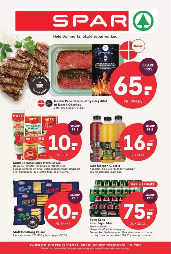 SPAR katalog i Middelfart | SPAR Tilbudsavis | 2026-07-24T00:00:00.000Z - 2026-07-30T00:00:00.000Z