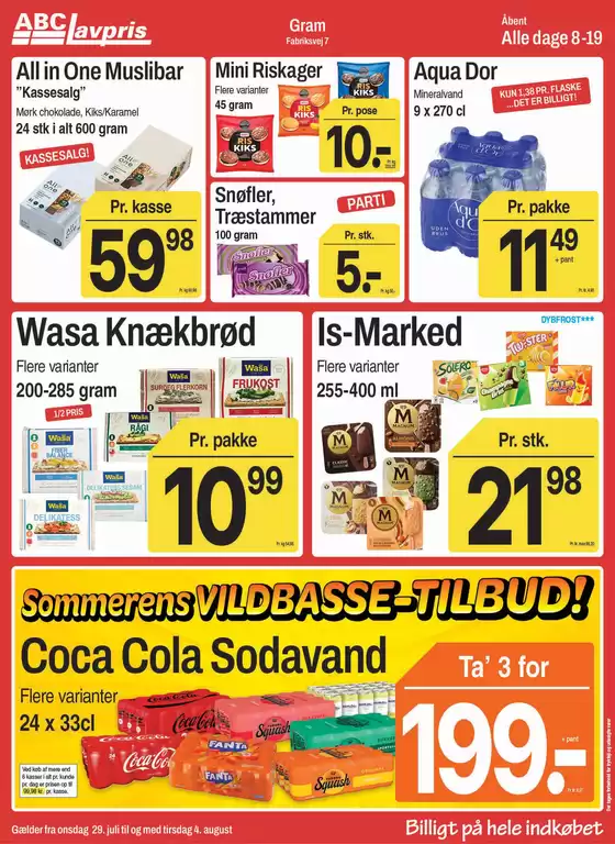 ABC Lavpris katalog i Næstved | Toptilbud til sparegrise | 2026-07-29T00:00:00.000Z - 2026-08-04T00:00:00.000Z