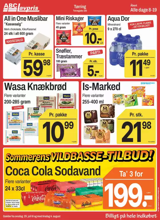 ABC Lavpris katalog i Vejle | Toptilbud og rabatter | 2026-07-29T00:00:00.000Z - 2026-08-04T00:00:00.000Z