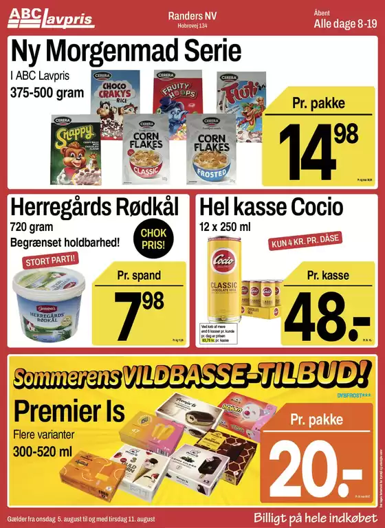 ABC Lavpris katalog | Eksklusive tilbud til vores kunder | 2026-08-05T00:00:00.000Z - 2026-08-11T00:00:00.000Z