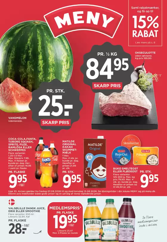 MENY katalog | MENY uge 3326 | 2026-08-07T00:00:00.000Z - 2026-08-13T00:00:00.000Z