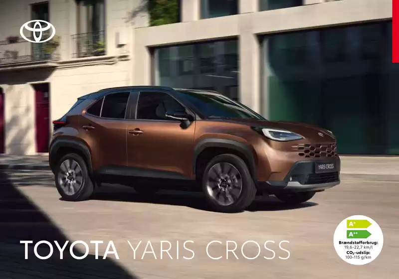 Toyota katalog i Fredericia | Yaris Cross Specifikationer | 2026-01-01T00:00:00.000Z - 2026-12-31T00:00:00.000Z