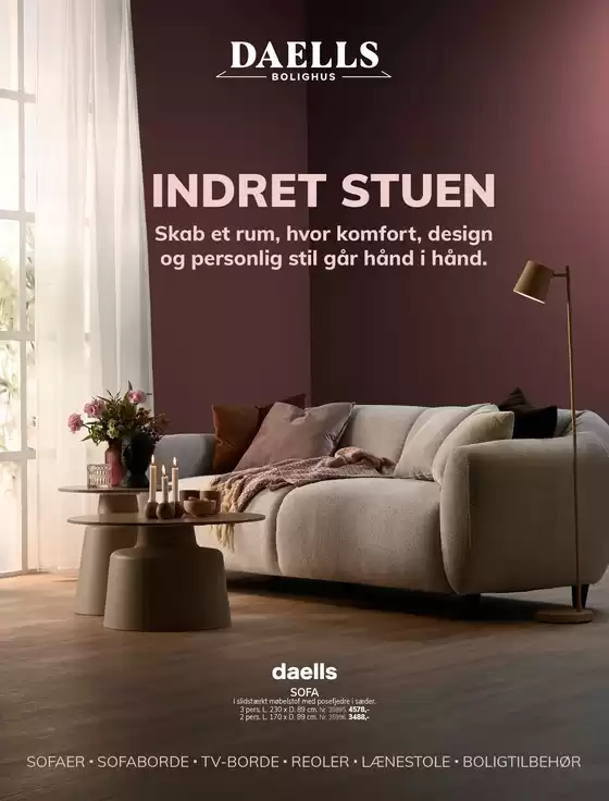Daells Bolighus katalog | Indret stuen | 2026-08-12T00:00:00.000Z - 2026-08-26T00:00:00.000Z