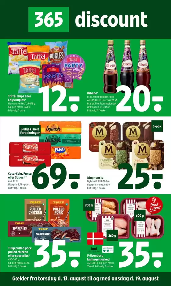 365discount katalog i Skive | 365discount Tilbudsavis | 2026-08-13T00:00:00.000Z - 2026-08-19T00:00:00.000Z