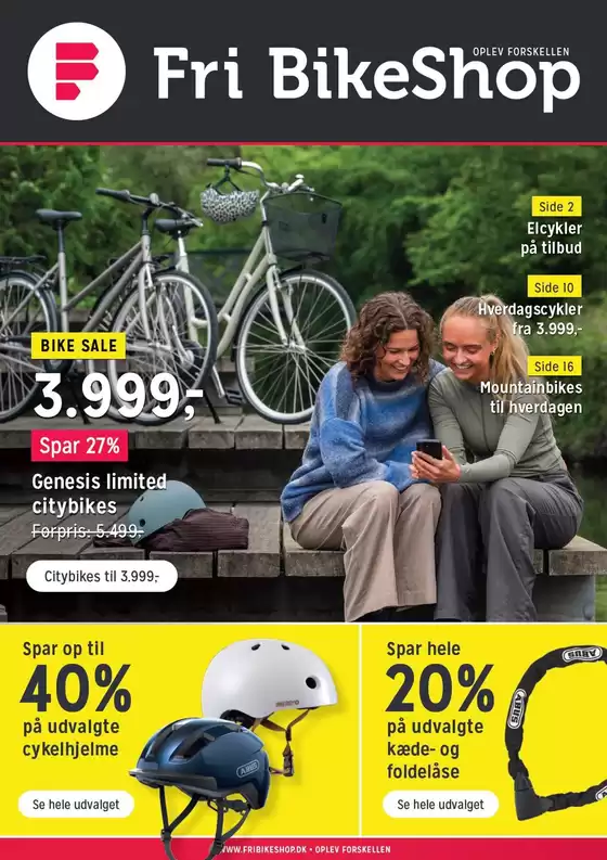 Fri BikeShop katalog i Kolding | Fri BikeShop Tilbudsavis | 2026-08-13T00:00:00.000Z - 2026-08-27T00:00:00.000Z