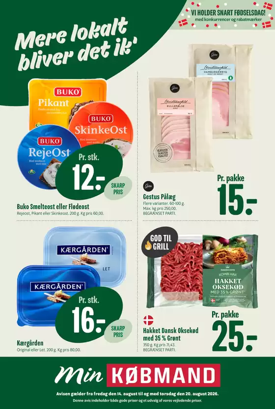 Min Købmand katalog i Kerteminde | Min Købmand Tilbudsavis | 2026-08-14T00:00:00.000Z - 2026-08-20T00:00:00.000Z