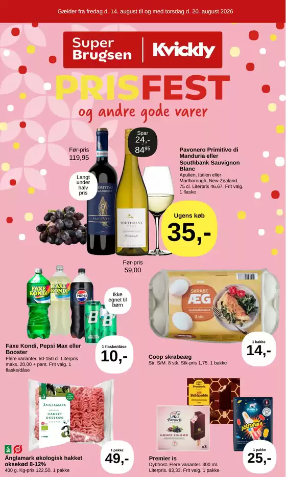 SuperBrugsen katalog i Kerteminde | SuperBrugsen Tilbudsavis | 2026-08-14T00:00:00.000Z - 2026-08-20T00:00:00.000Z