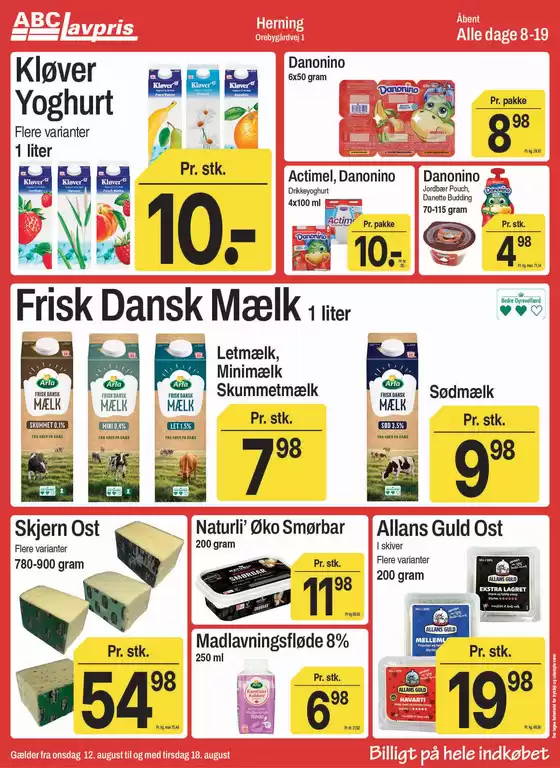 ABC Lavpris katalog i Viborg | Toptilbud og rabatter | 2026-08-12T00:00:00.000Z - 2026-08-18T00:00:00.000Z