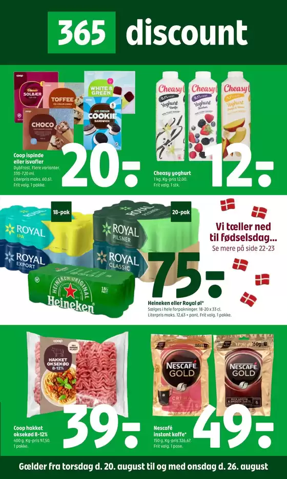 365discount katalog | 365discount Tilbudsavis | 2026-08-20T00:00:00.000Z - 2026-08-26T00:00:00.000Z