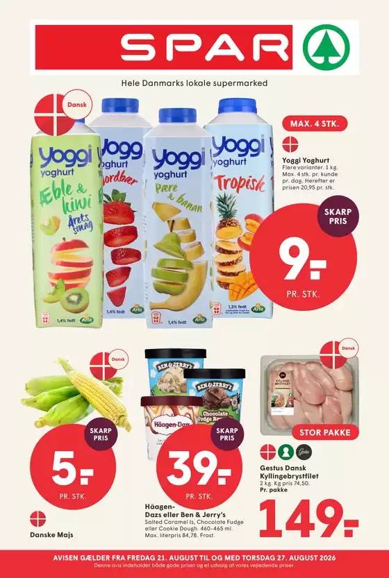 SPAR katalog | SPARnsteuge | 2026-08-21T00:00:00.000Z - 2026-08-27T00:00:00.000Z