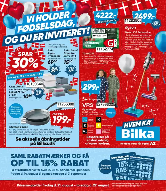 Bilka katalog i Silkeborg | Uge 35 nonfood | 2026-08-14T00:00:00.000Z - 2026-09-03T00:00:00.000Z