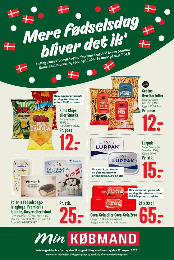 Min Købmand katalog | Min Købmand Tilbudsavis | 2026-08-21T00:00:00.000Z - 2026-08-27T00:00:00.000Z