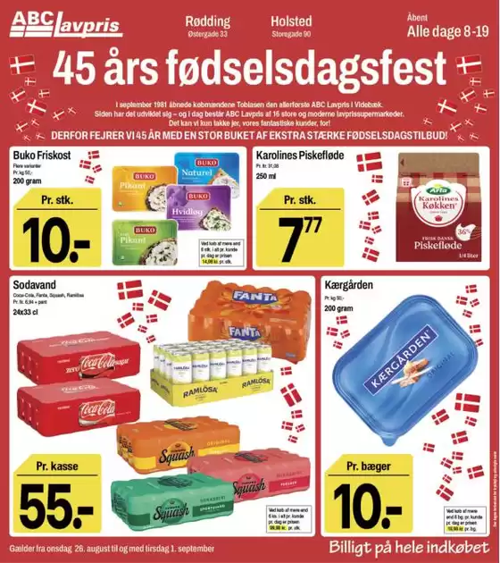 ABC Lavpris katalog i Faaborg | Fantastiske rabatter på udvalgte produkter | 2026-08-26T00:00:00.000Z - 2026-09-01T00:00:00.000Z