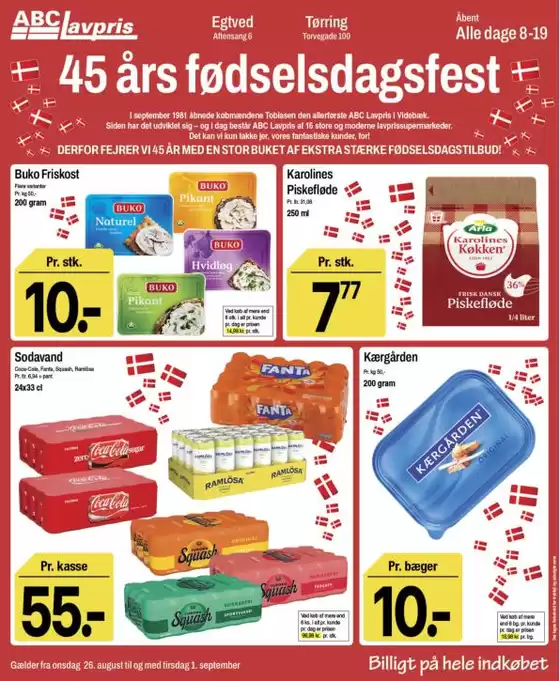 ABC Lavpris katalog i Faaborg | Fantastisk tilbud til kupjægere | 2026-08-26T00:00:00.000Z - 2026-09-01T00:00:00.000Z