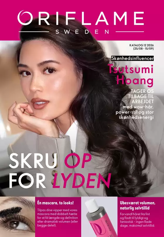 Oriflame katalog | Oriflame Tilbudsavis | 2026-08-25T00:00:00.000Z - 2026-09-15T00:00:00.000Z
