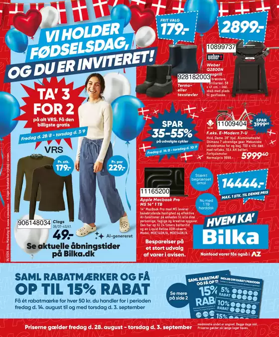 Bilka katalog i Tårup | Uge 36 nonfood | 2026-08-14T00:00:00.000Z - 2026-09-10T00:00:00.000Z