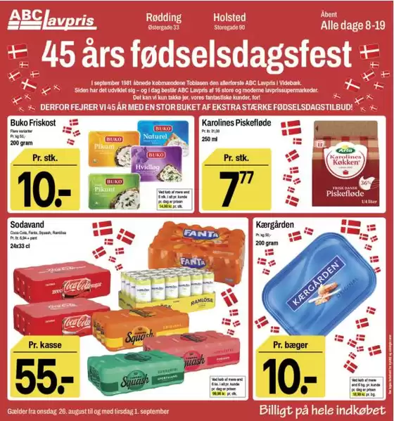 ABC Lavpris katalog | Fantastiske rabatter på udvalgte produkter | 2026-08-26T00:00:00.000Z - 2026-09-01T00:00:00.000Z