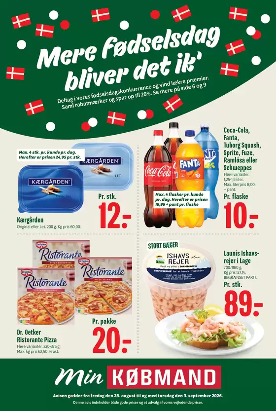 Min Købmand katalog | Min Købmand Tilbudsavis | 2026-08-28T00:00:00.000Z - 2026-09-03T00:00:00.000Z