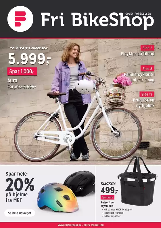Fri BikeShop katalog i Kolding | Fri BikeShop Tilbudsavis | 2026-08-28T00:00:00.000Z - 2026-09-11T00:00:00.000Z