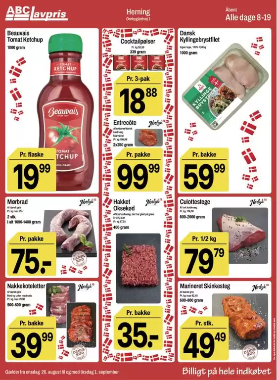 ABC Lavpris katalog i Sønderborg | Aktuelle kup og tilbud | 2026-08-26T00:00:00.000Z - 2026-09-01T00:00:00.000Z