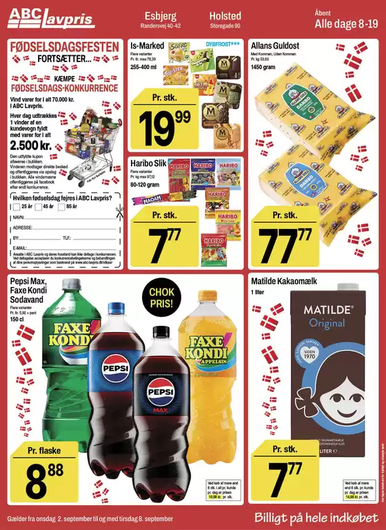 ABC Lavpris katalog | Toptilbud til alle kupjægere | 2026-09-02T00:00:00.000Z - 2026-09-08T00:00:00.000Z