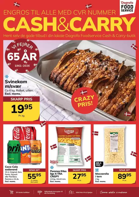 Dagrofa Food Service katalog | Tilbud til kupjægere | 2026-09-02T00:00:00.000Z - 2026-09-16T00:00:00.000Z