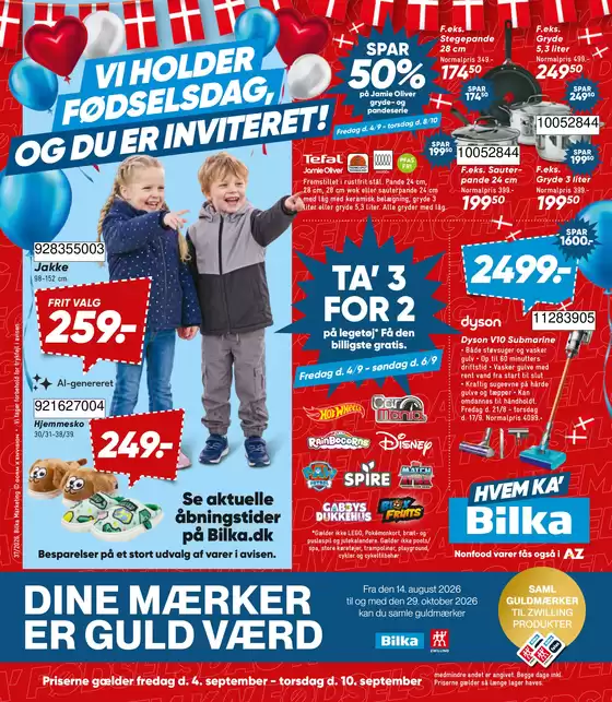 Bilka katalog i Hørsholm | Uge 37 nonfood | 2026-09-04T00:00:00.000Z - 2026-10-29T00:00:00.000Z