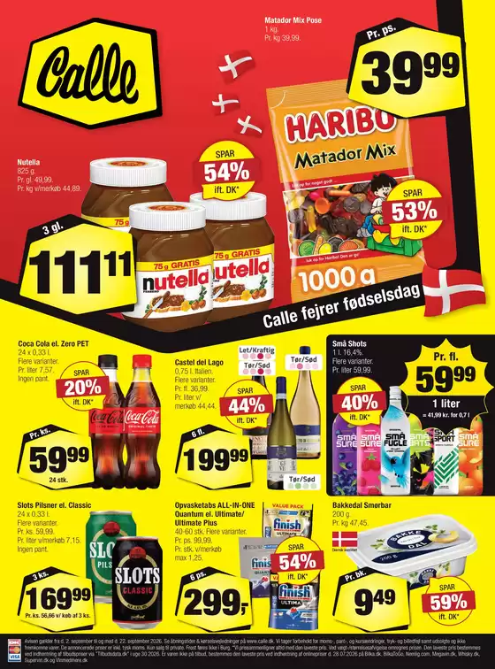 Calle katalog i Hørsholm | September 1 | 2026-09-02T00:00:00.000Z - 2026-09-22T00:00:00.000Z
