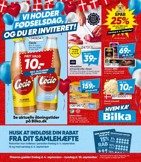 Bilka katalog i Hørsholm | Uge 37 food | 2026-09-04T00:00:00.000Z - 2026-09-10T00:00:00.000Z