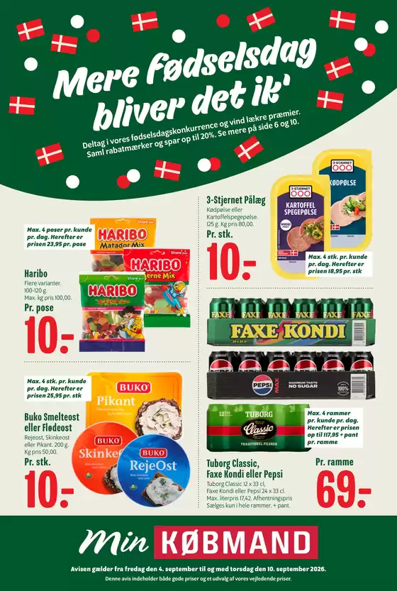 Min Købmand katalog i Esbjerg | Min Købmand Tilbudsavis | 2026-09-04T00:00:00.000Z - 2026-09-10T00:00:00.000Z