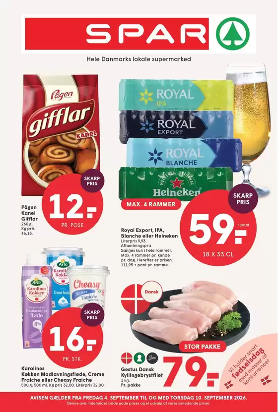 SPAR katalog | SPAR Tilbudsavis | 2026-09-04T00:00:00.000Z - 2026-09-10T00:00:00.000Z