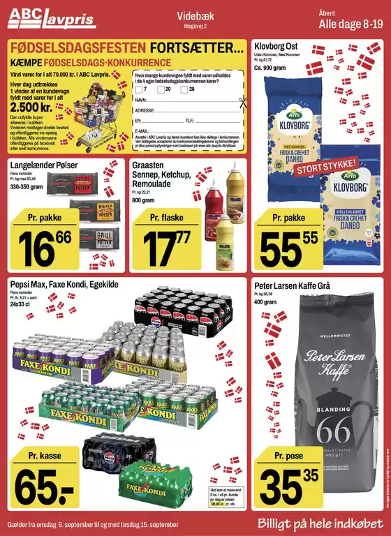 ABC Lavpris katalog i Solbjerg | Toptilbud til alle kunder | 2026-09-09T00:00:00.000Z - 2026-09-15T00:00:00.000Z