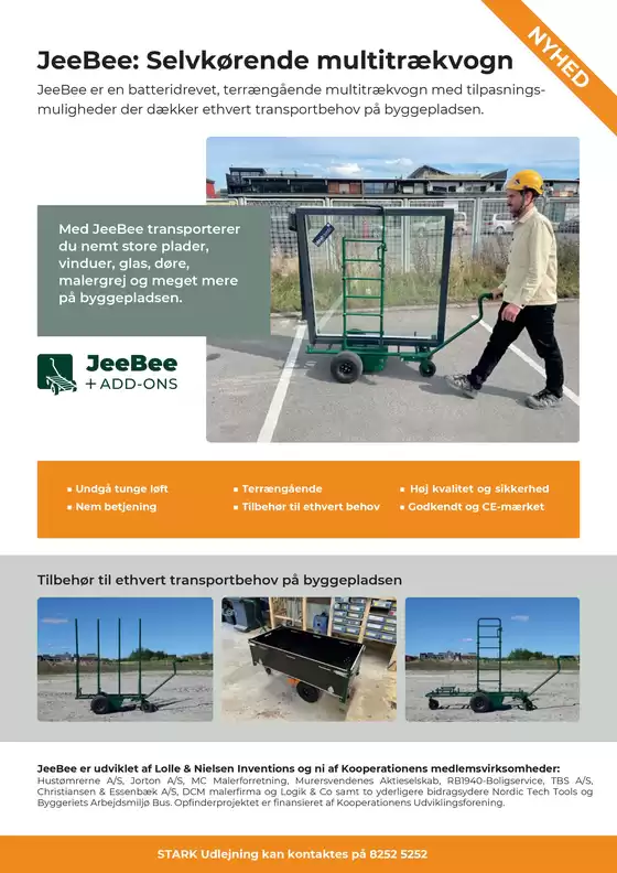 Stark katalog | Udlejning - JeeBee | 2026-09-09T00:00:00.000Z - 2026-09-23T00:00:00.000Z