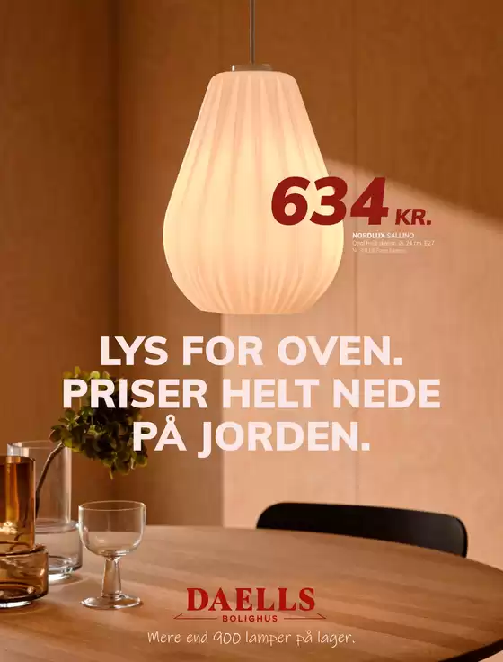 Daells Bolighus katalog i Struer | Lamper 2026 | 2026-09-10T00:00:00.000Z - 2026-09-24T00:00:00.000Z