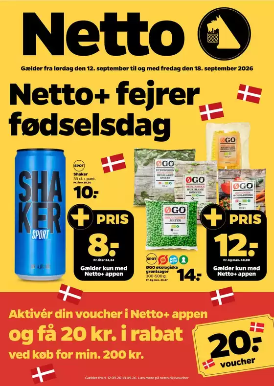 Netto katalog i Slagelse | Netto uge 38 - Netto Fødselsdag | 2026-09-12T00:00:00.000Z - 2026-09-18T00:00:00.000Z