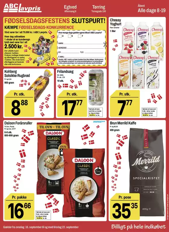 ABC Lavpris katalog i Frederikshavn | Toptilbud til alle kunder | 2026-09-16T00:00:00.000Z - 2026-09-22T00:00:00.000Z