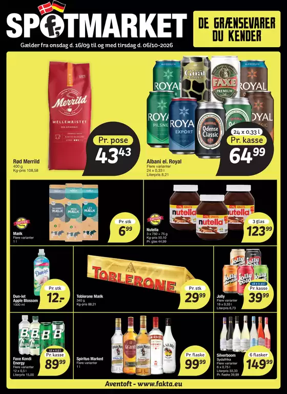 Fakta Tyskland katalog i Vildbjerg | Spotmarket 38 40 | 2026-09-16T00:00:00.000Z - 2026-10-06T00:00:00.000Z