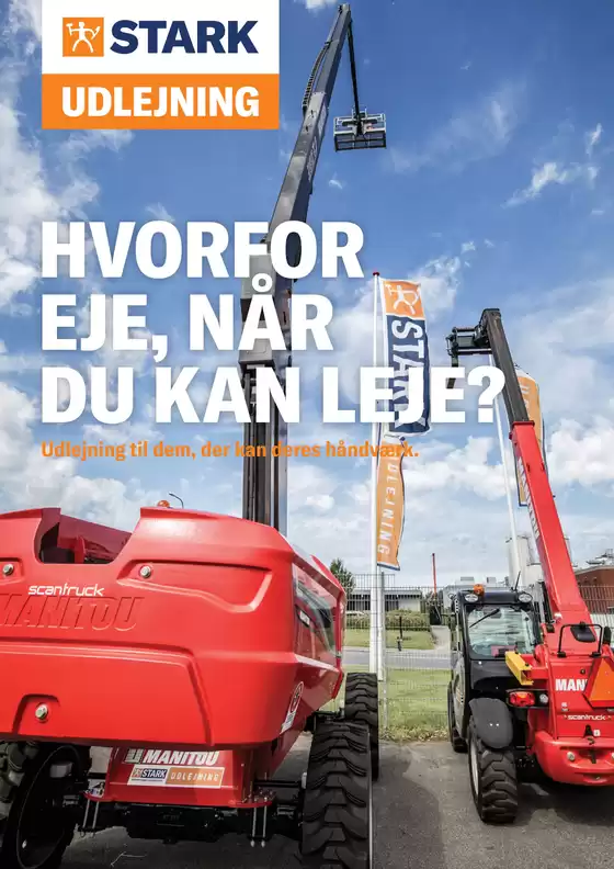 Stark katalog i Vamdrup | Udlejning - Kom og lej med os | 2026-09-16T00:00:00.000Z - 2026-09-30T00:00:00.000Z