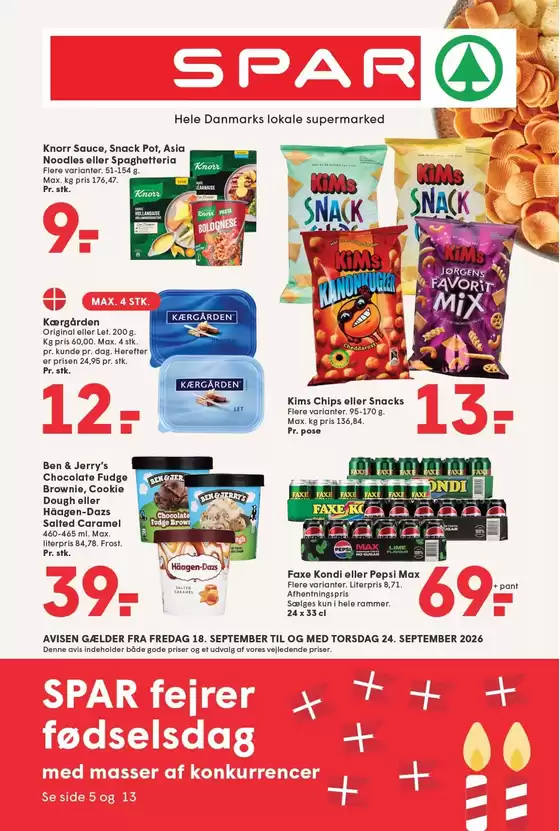 SPAR katalog | SPAR Tilbudsavis | 2026-09-18T00:00:00.000Z - 2026-09-24T00:00:00.000Z