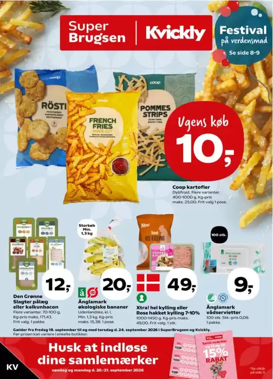 Kvickly katalog | Uge 38 | 2026-09-18T00:00:00.000Z - 2026-09-24T00:00:00.000Z
