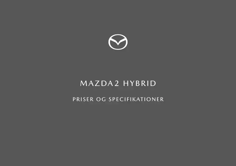 Mazda katalog i Søborg | Mazda2 hybrid priser og udstyr juli 2026 | 2026-01-01T00:00:00.000Z - 2026-12-31T00:00:00.000Z