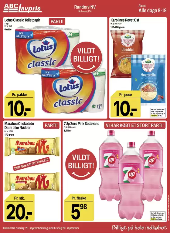ABC Lavpris katalog | Oplev attraktive tilbud | 2026-09-23T00:00:00.000Z - 2026-09-29T00:00:00.000Z