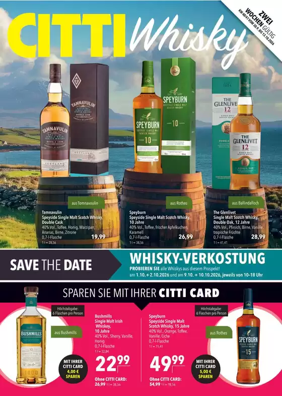 Citti katalog i Lillerød | Whisky | 2026-09-27T00:00:00.000Z - 2026-10-13T00:00:00.000Z