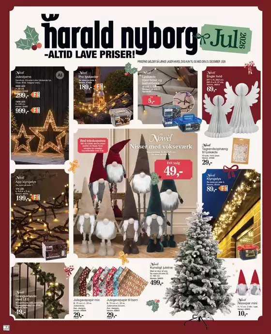 Harald Nyborg katalog i Solbjerg | Fantastisk tilbud til kupjægere | 2026-09-26T00:00:00.000Z - 2026-12-23T00:00:00.000Z