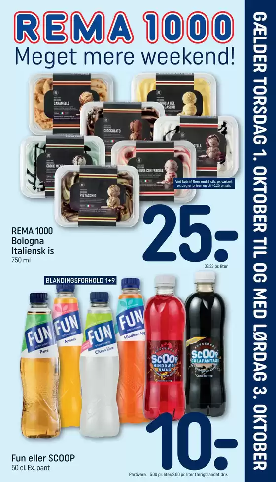 Rema 1000 katalog i Aalborg | Uge 40 Indstik | 2026-10-01T00:00:00.000Z - 2026-10-03T00:00:00.000Z